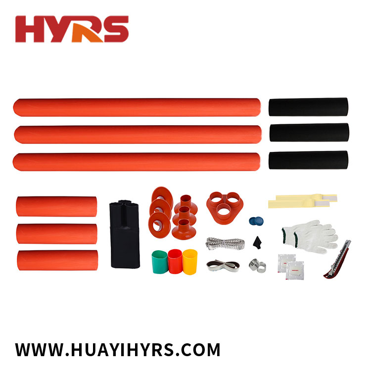 10kV Heat Shrinkable Three Cores Termination Kit para sa Outdoor