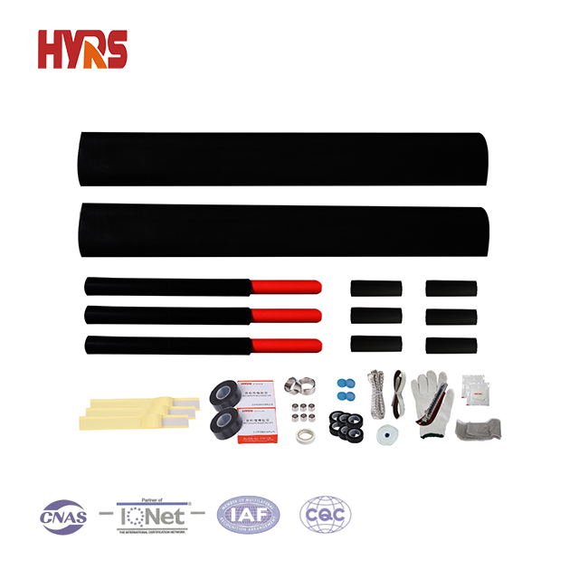 24kV Heat Shrinkable 3 Core Straight Through Joint Kits